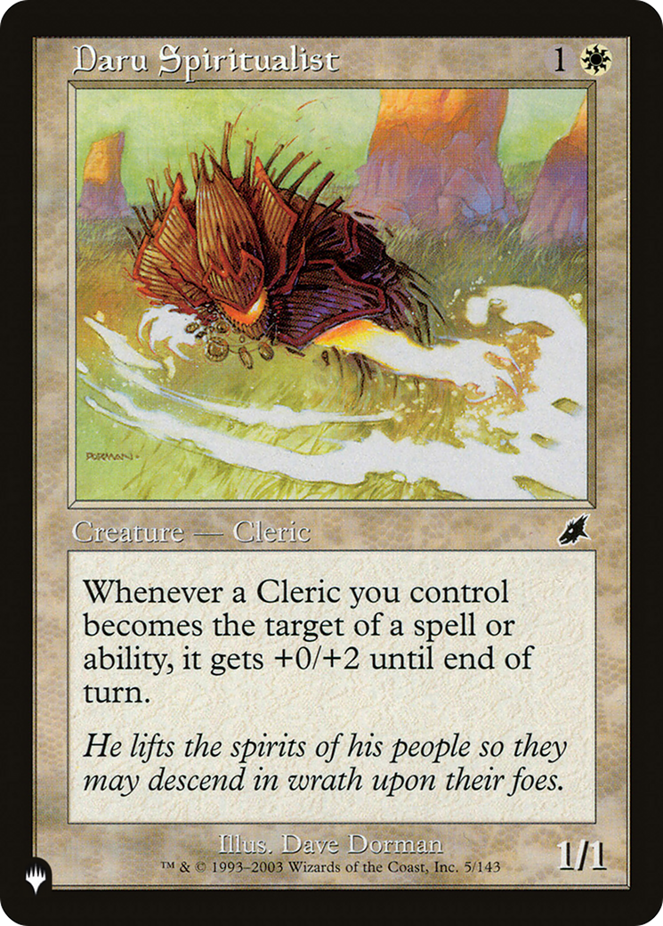 Daru Spiritualist [The List Reprints] | Silver Goblin