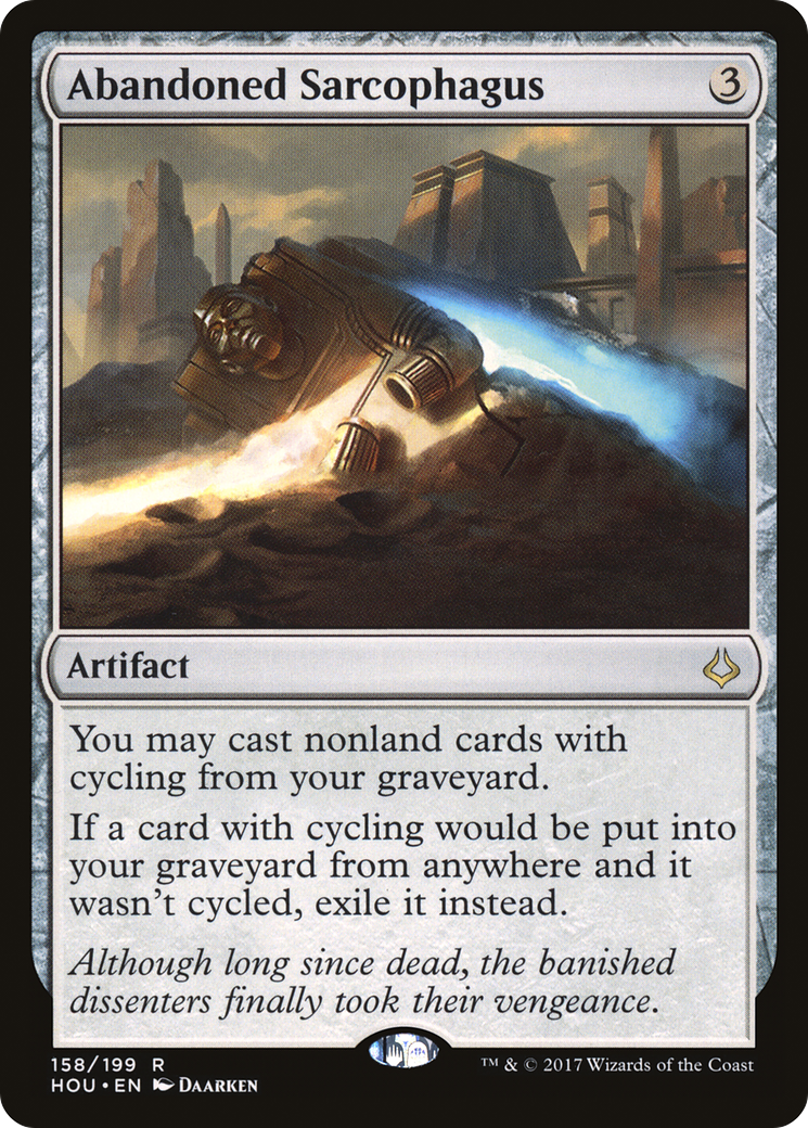 Abandoned Sarcophagus [Hour of Devastation] Foil