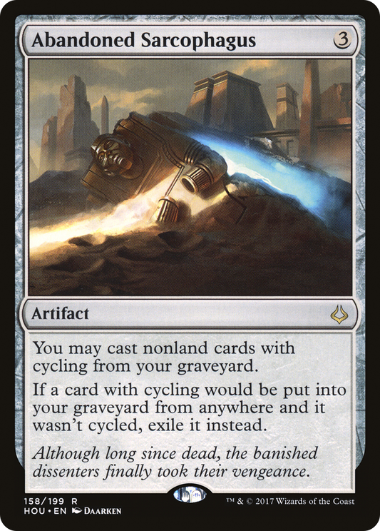 Abandoned Sarcophagus [Hour of Devastation] Foil