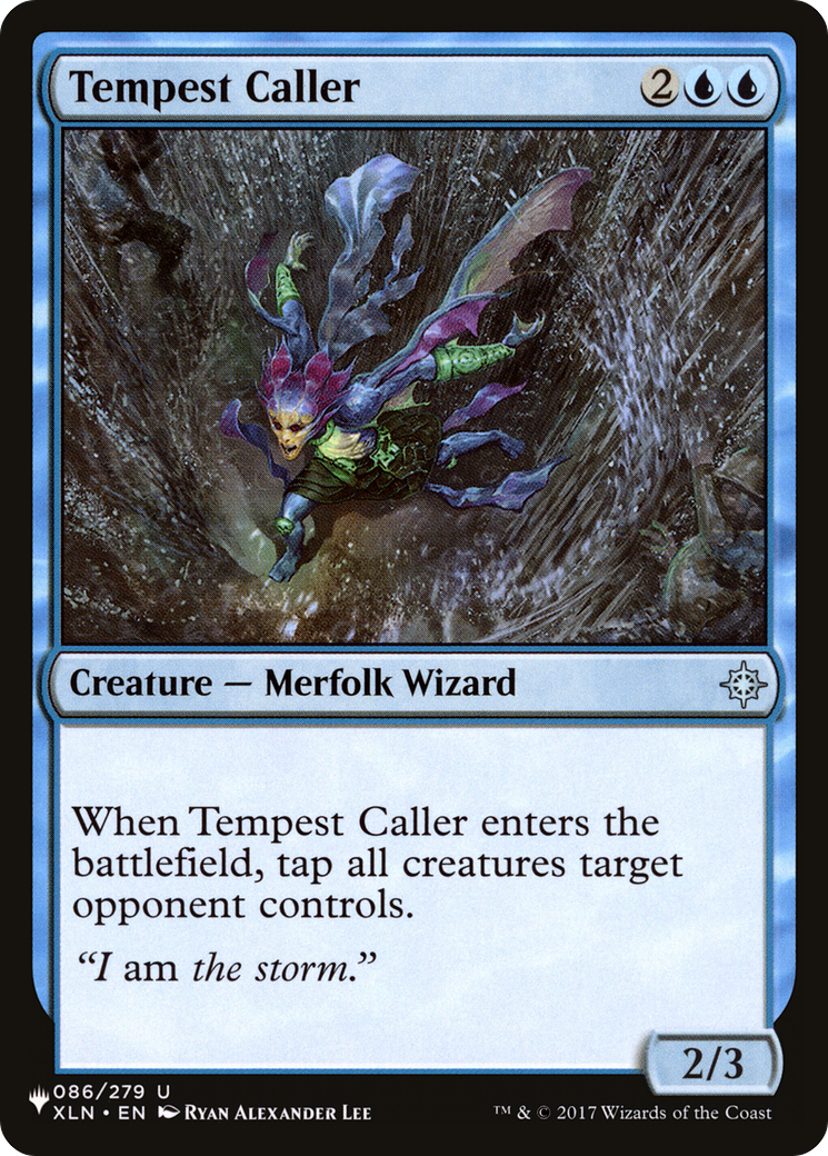 Tempest Caller [The List Reprints] | Silver Goblin