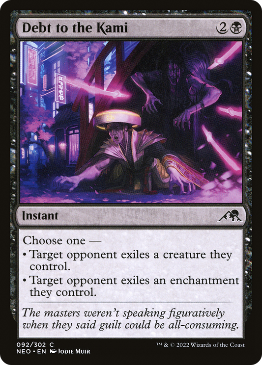 Debt to the Kami [Kamigawa: Neon Dynasty]