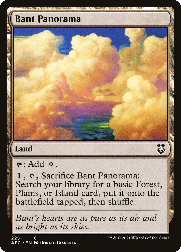 Bant Panorama [Dungeons & Dragons: Adventures in the Forgotten Realms Commander]