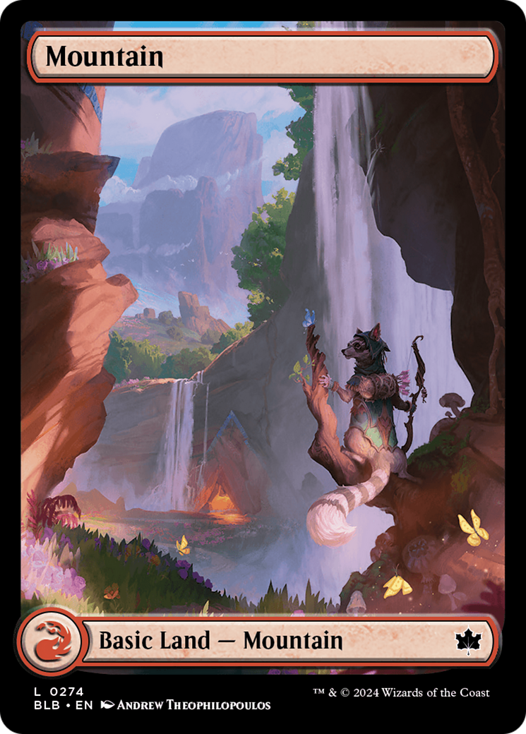 Mountain (0274) [Bloomburrow] Foil