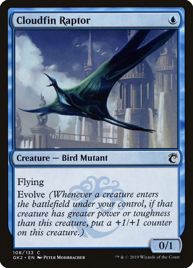 Cloudfin Raptor [Ravnica Allegiance Guild Kit] | Silver Goblin