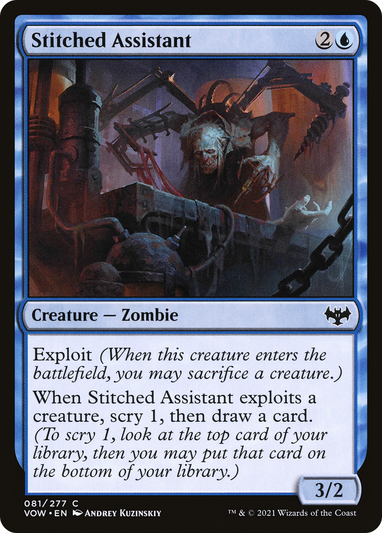 Stitched Assistant (081) - Innistrad: Crimson Vow