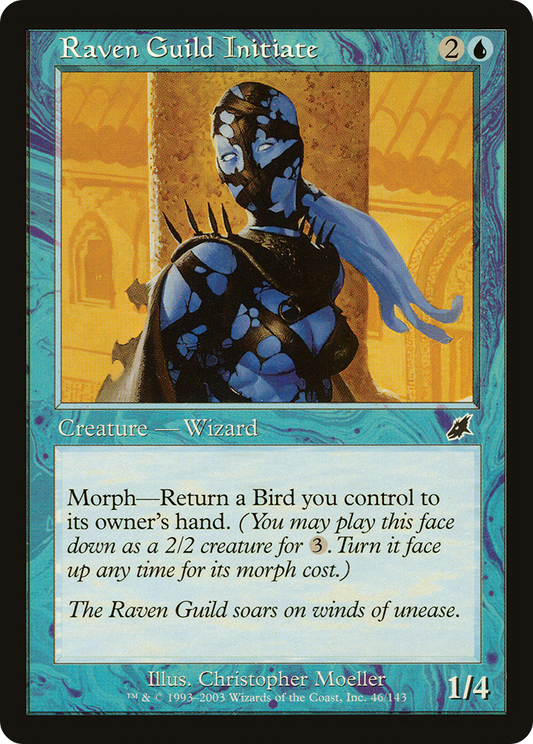 Raven Guild Initiate [Scourge] Foil