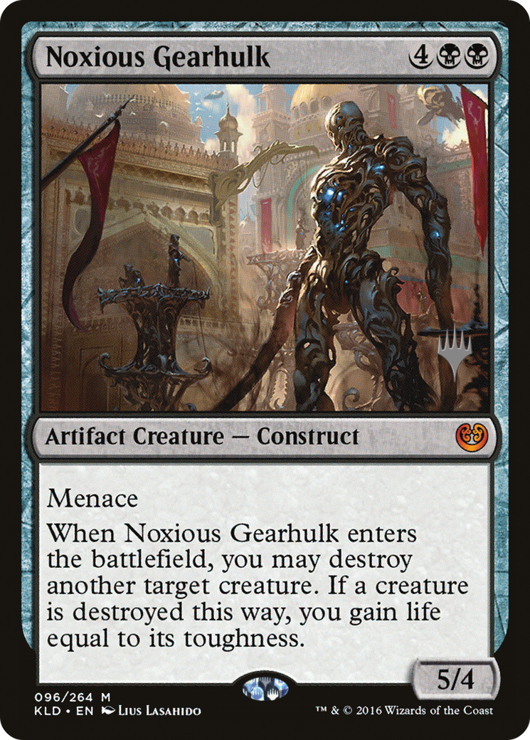 Noxious Gearhulk (96p) Foil - Kaladesh Promos
