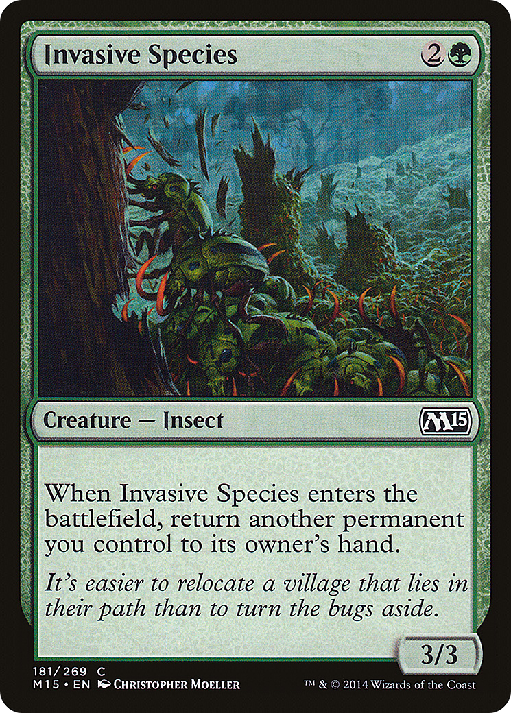Invasive Species [Magic 2015] Foil