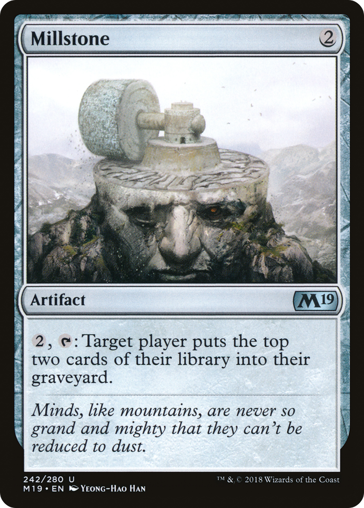 Millstone [Core Set 2019] | Silver Goblin