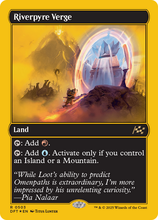 Riverpyre Verge (First-Place Foil) Foil (503) - Aetherdrift