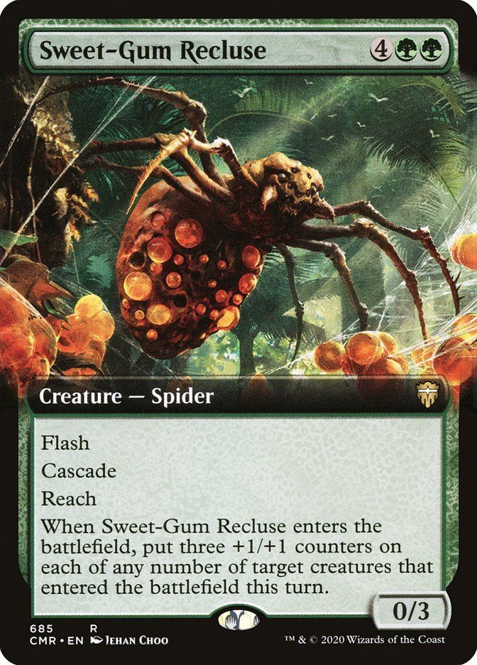 Sweet-Gum Recluse (Extended Art) [Commander Legends] | Silver Goblin