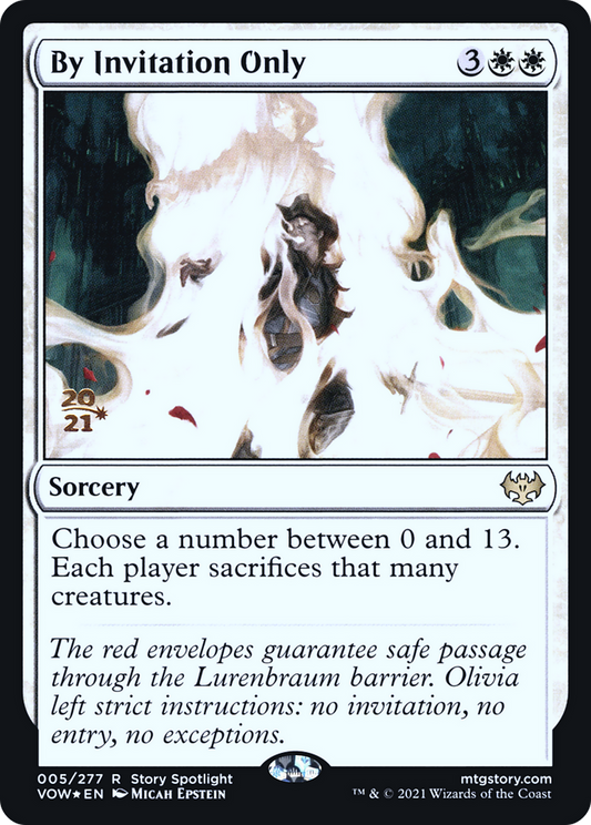 By Invitation Only [Innistrad: Crimson Vow Prerelease Promos]