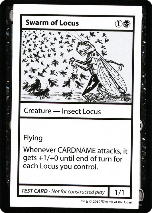 Swarm of Locus (2021 Edition) [Mystery Booster Playtest Cards]