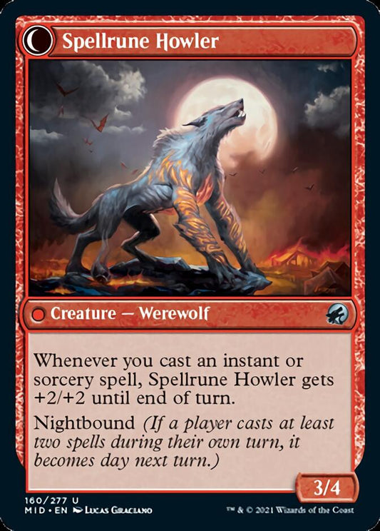 Spellrune Painter // Spellrune Howler [Innistrad: Midnight Hunt] Foil