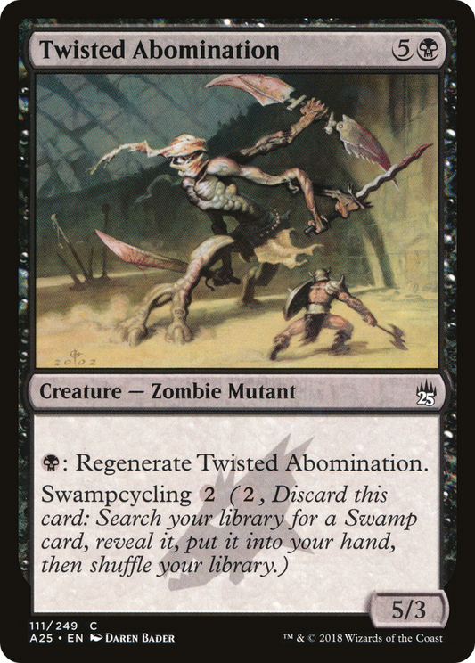 Twisted Abomination [Masters 25] Foil