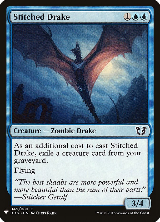 Stitched Drake [Mystery Booster] | Silver Goblin