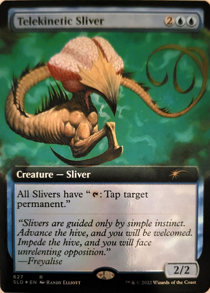 Telekinetic Sliver (Extended Art) [Secret Lair Drop Promos] | Silver Goblin