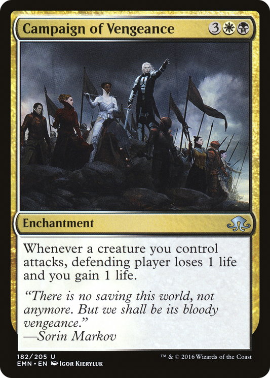 Campaign of Vengeance [Eldritch Moon] Foil