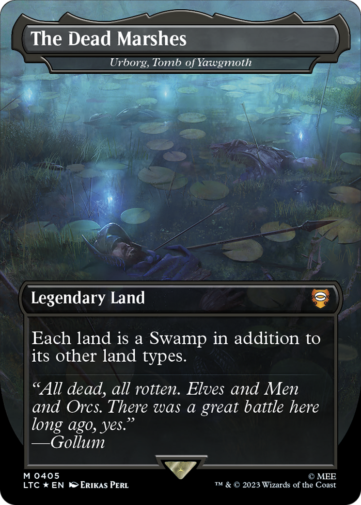 The Dead Marshes - Urborg, Tomb of Yawgmoth (Surge Foil Realms and Relics) [The Lord of the Rings: Tales of Middle-Earth Commander] | Silver Goblin