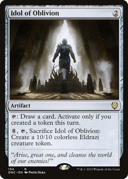 Idol of Oblivion [Phyrexia: All Will Be One Commander]