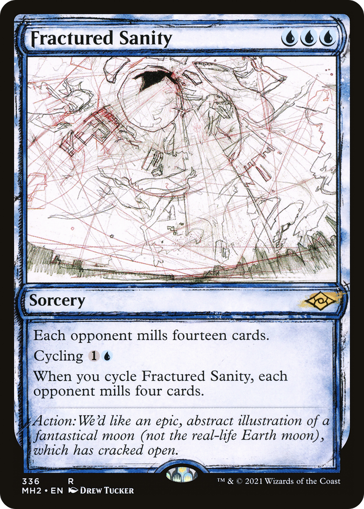 Fractured Sanity (Showcase) (336) Foil - Modern Horizons 2