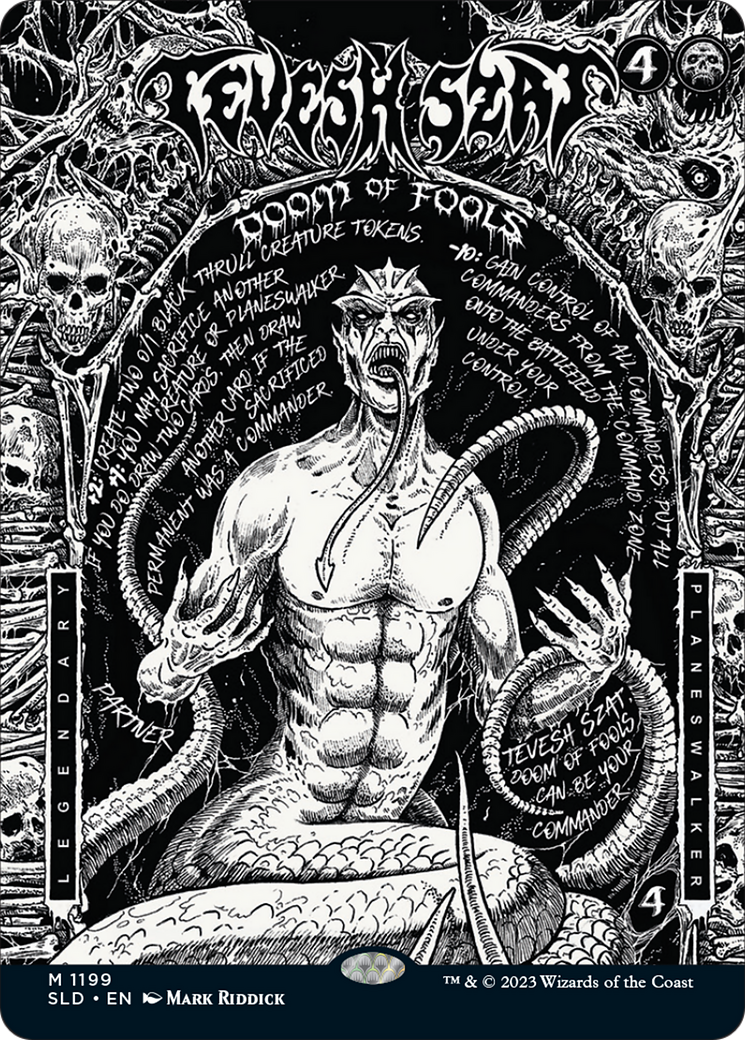 Tevesh Szat, Doom of Fools [Secret Lair Drop Series] | Silver Goblin