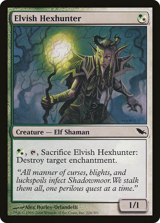 Elvish Hexhunter [Shadowmoor]