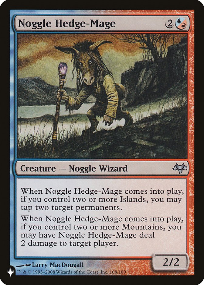 Noggle Hedge-Mage [The List] | Silver Goblin
