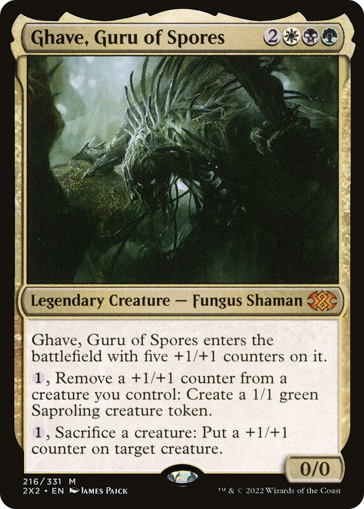 Ghave, Guru of Spores [Double Masters 2022] | Silver Goblin