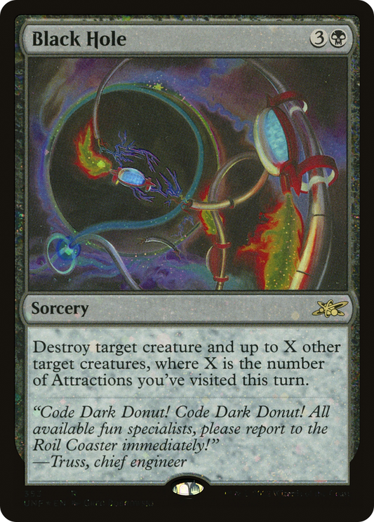 Black Hole (Galaxy Foil) [Unfinity]