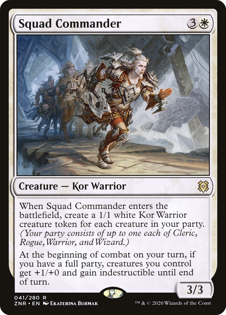 Squad Commander (041) Foil - Zendikar Rising