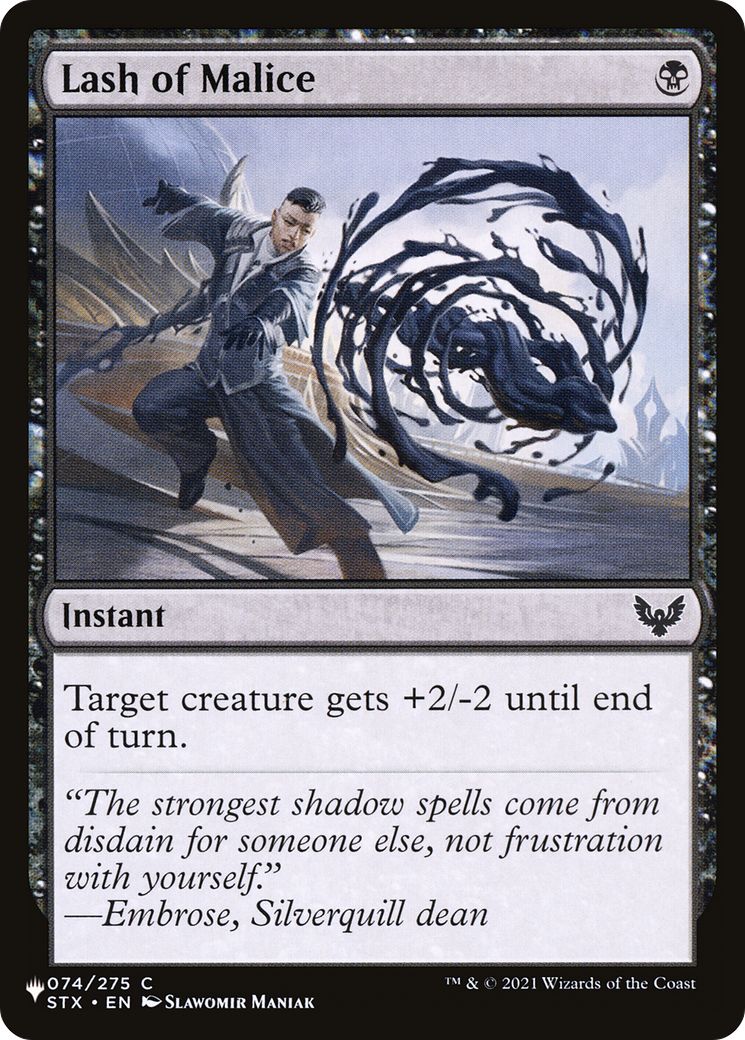 Lash of Malice [The List Reprints] | Silver Goblin