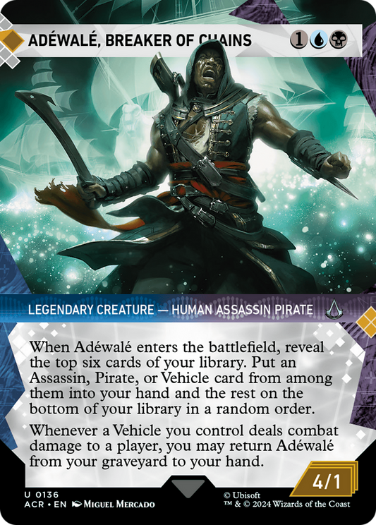 Adewale, Breaker of Chains (Showcase) [Assassin's Creed] Foil