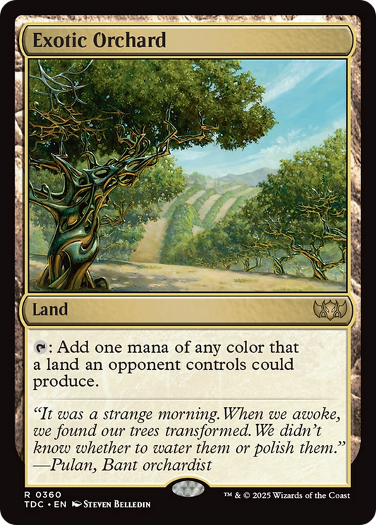 Exotic Orchard (360) - Commander: Tarkir: Dragonstorm