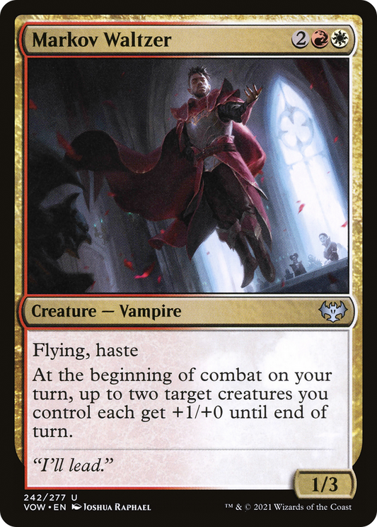 Markov Waltzer [Innistrad: Crimson Vow] Foil