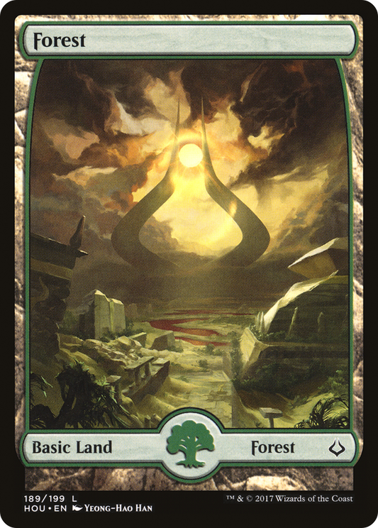 Forest (189) [Hour of Devastation] Foil