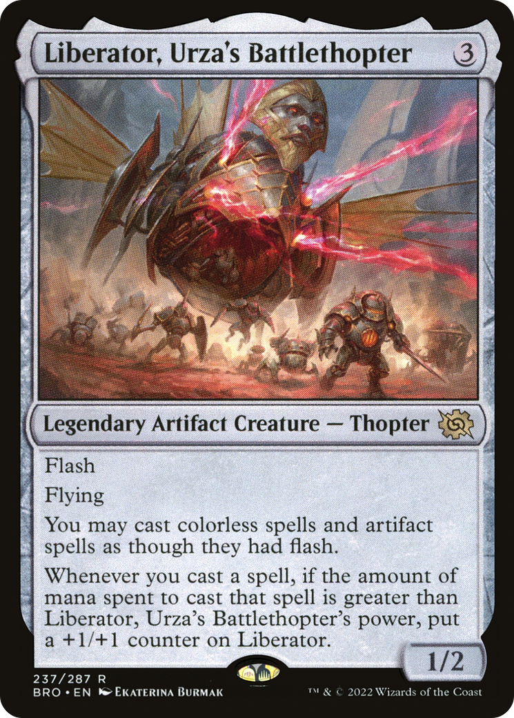 Liberator, Urza's Battlethopter [The Brothers' War] | Silver Goblin