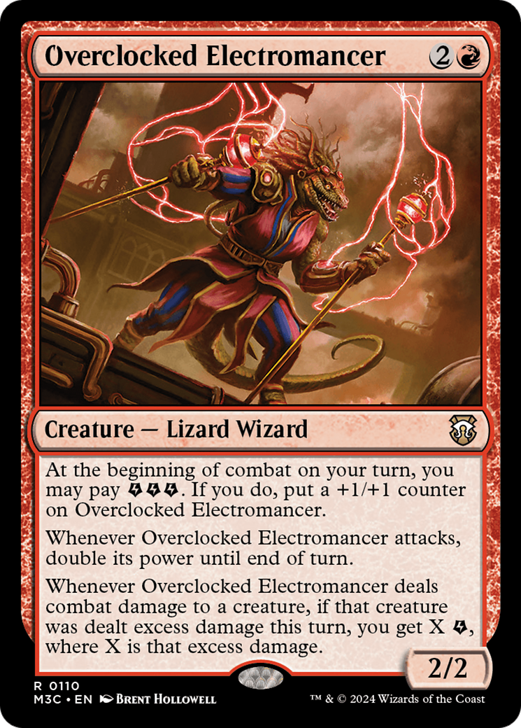 Overclocked Electromancer [Modern Horizons 3 Commander] | Silver Goblin