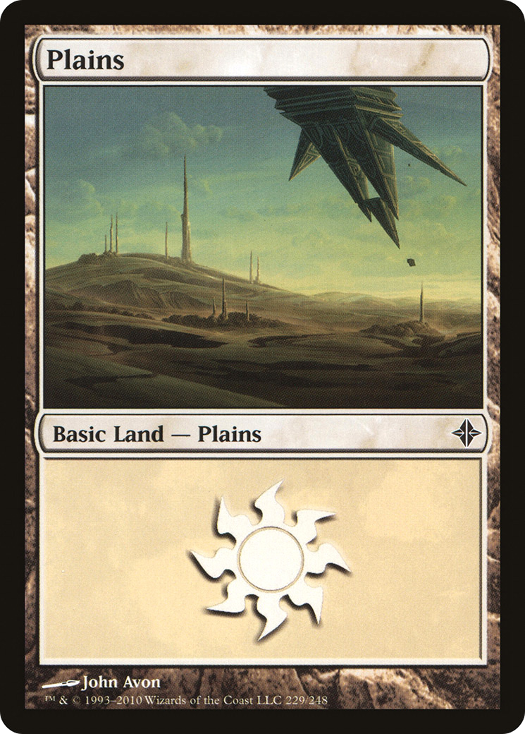 Plains (229) [Rise of the Eldrazi] Foil