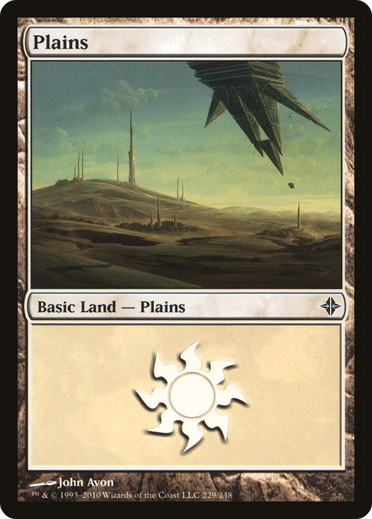 Plains (229) [Rise of the Eldrazi] Foil