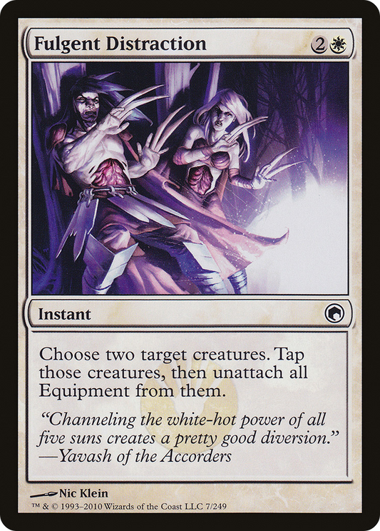 Fulgent Distraction [Scars of Mirrodin] Foil