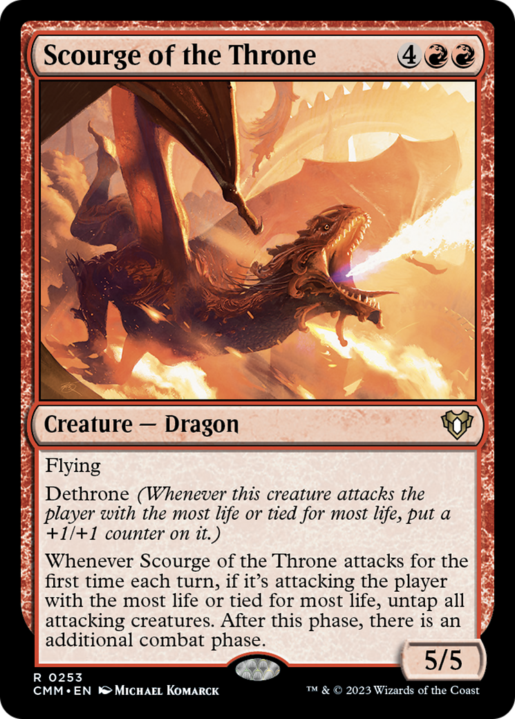 Scourge of the Throne [Commander Masters] | Silver Goblin