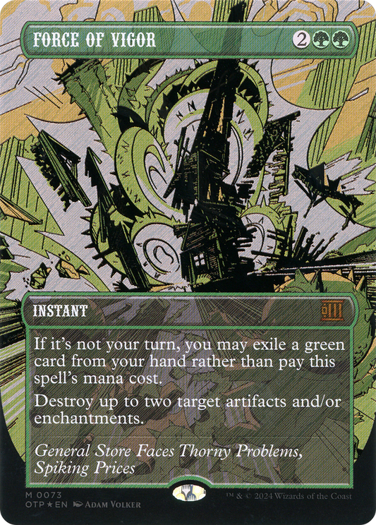 Force of Vigor(Borderless) Foil (073)