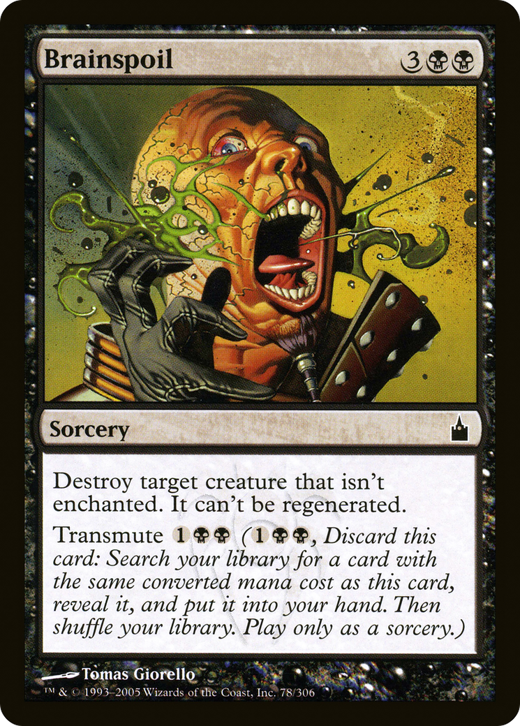 Brainspoil [Ravnica: City of Guilds] | Silver Goblin