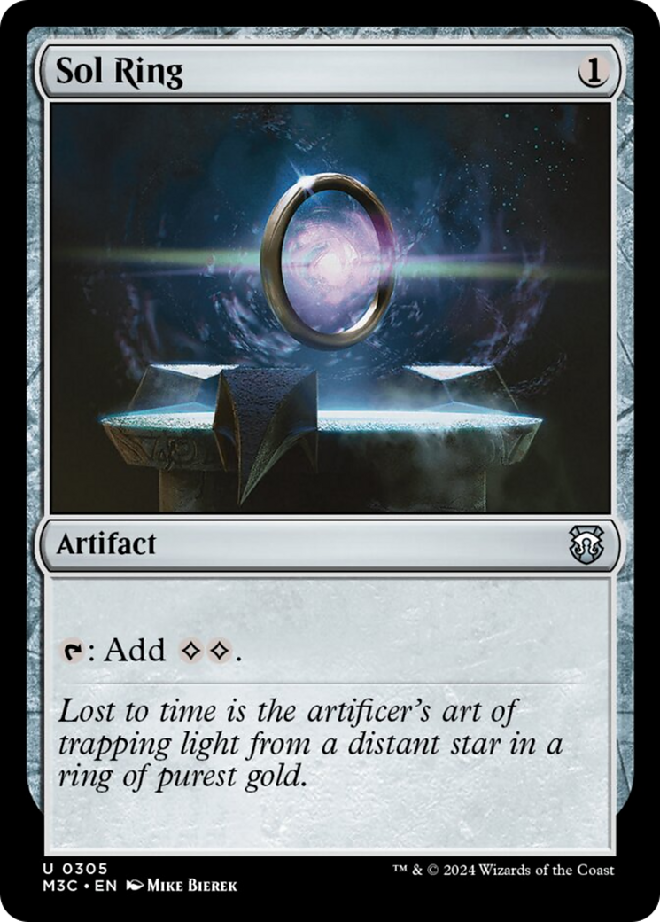 Sol Ring (Ripple Foil) [Modern Horizons 3 Commander] | Silver Goblin