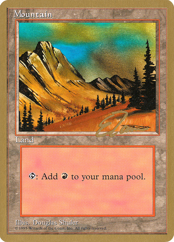 Mountain (et375) (Eric Tam) [Pro Tour Collector Set] | Silver Goblin