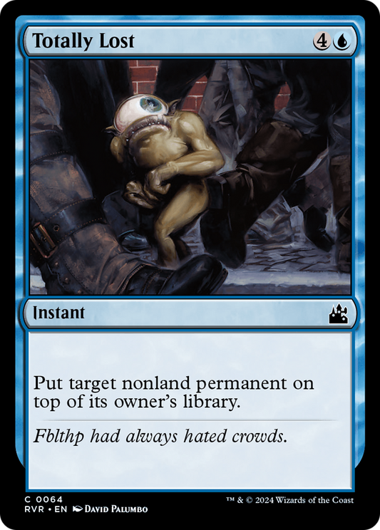 Totally Lost [Ravnica Remastered] Foil