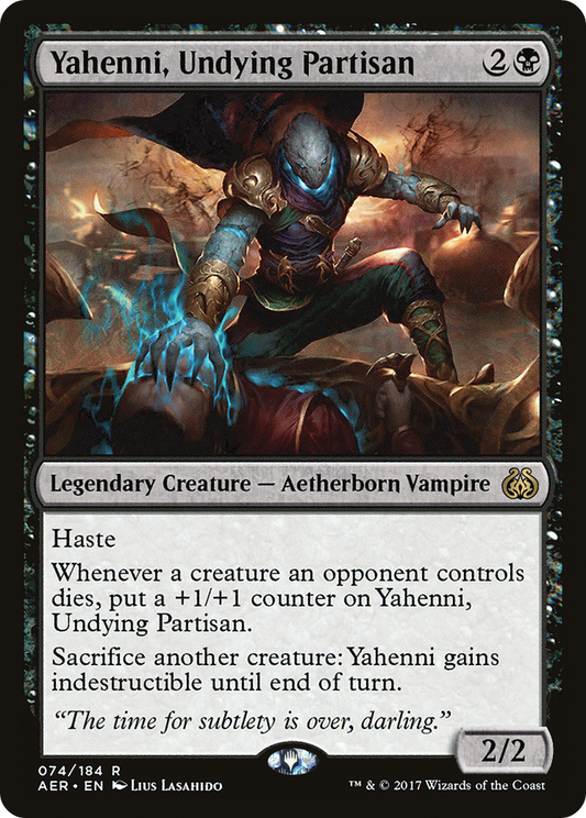 Yahenni, Undying Partisan [Aether Revolt] Foil