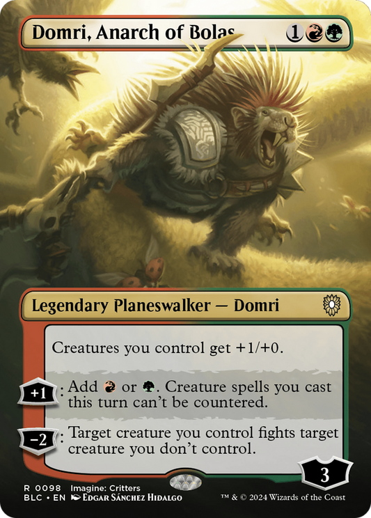 Domri, Anarch of Bolas(Borderless) (098)