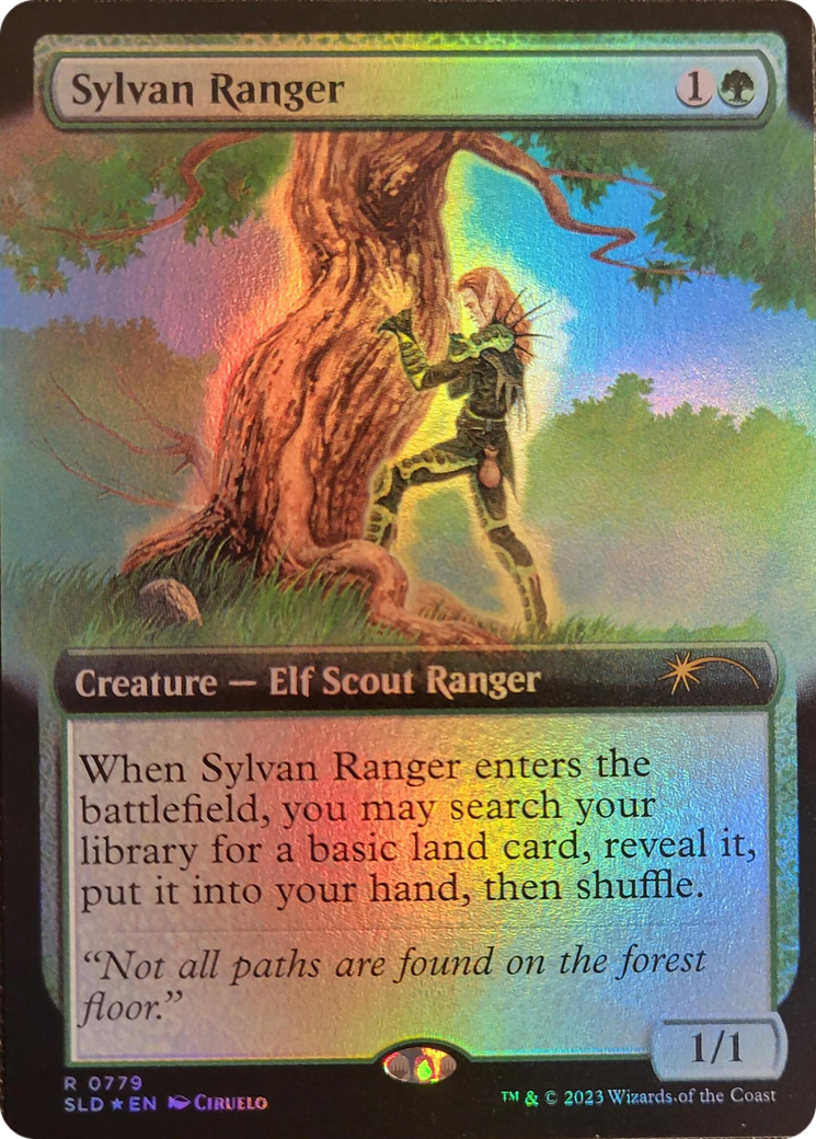Sylvan Ranger (Extended Art) [Secret Lair Drop Series] | Silver Goblin